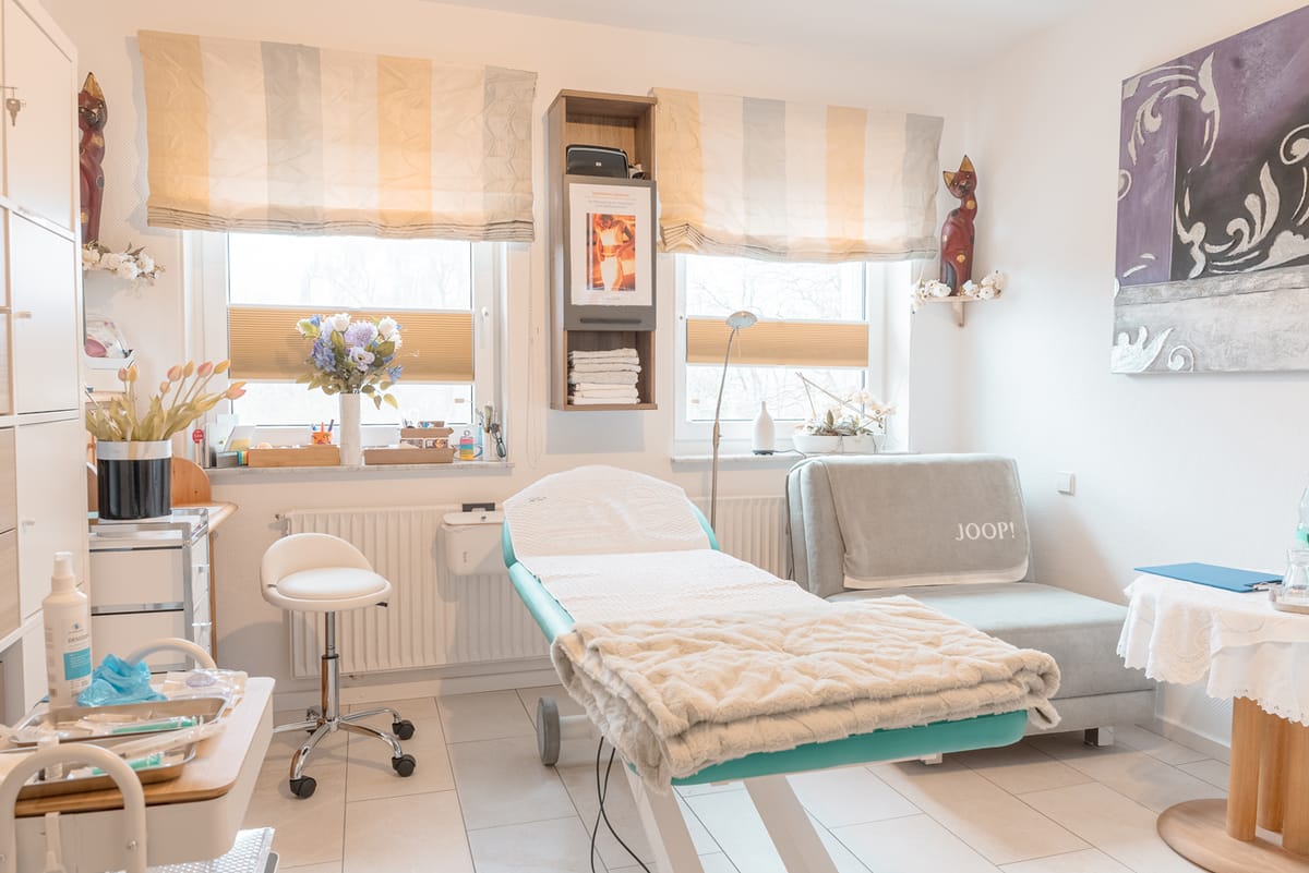 Behandlungsraum im Studio Hannover Beauty